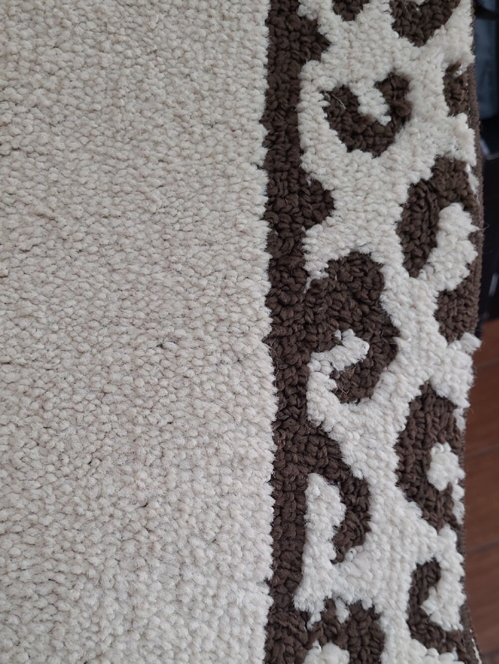 Maples Animal Print Border Runner Rug - Picture 10 of 10